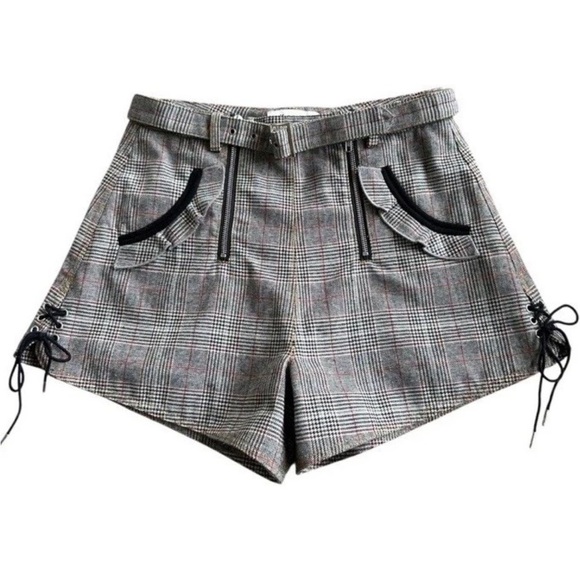 Self Portrait Double Zipper High Waist Size US 8 - Picture 4 of 7